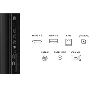 TCL 75P7K 75 QLED 4K Google TV Dolby Vision Dolby Atmos HDMI 2.1 DVB-T2 Telewizor QLED