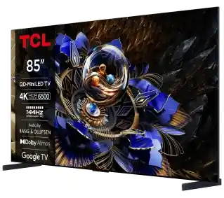 TCL 85X11K 85 cali QD Mini LED 4K 144Hz Google TV Dolby Vision IQ Dolby Atmos HDMI 2.1 DVB T2 telewizor QLED