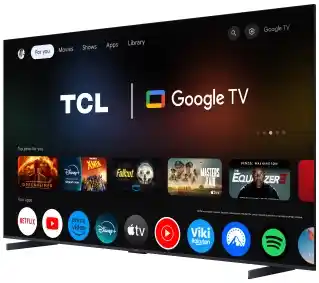 TCL 98P8K 98 QLED 4K Google TV Dolby Vision Dolby Atmos HDMI 2.1 DVB-T2 Telewizor QLED
