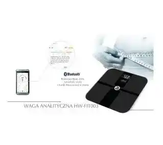 Tech-Med HW-FIT003 z Bluetooth 180kg Waga łazienkowa