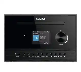 TechniSat Classic 800 IR Radio FM DAB Internetowe Bluetooth Czarny Mikro i mini wieża