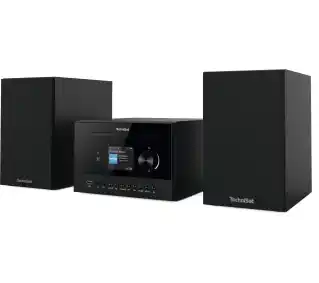 TechniSat Classic 800 IR Radio FM DAB Internetowe Bluetooth Czarny Mikro i mini wieża