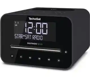 Technisat DigitRadio 52 CD Czarny Radiobudzik