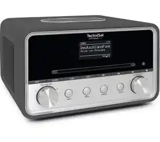 TechniSat DigitRadio 586 Radio FM DAB+ Internetowe Bluetooth Antracyt-srebrny Radioodbiornik