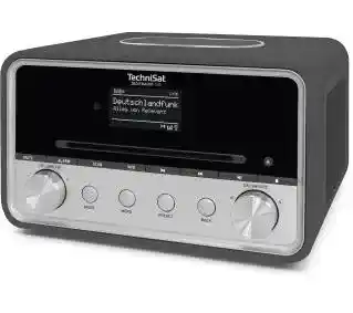 TechniSat DigitRadio 586 Radio FM DAB+ Internetowe Bluetooth Antracyt-srebrny Radioodbiornik