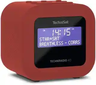 Technisat TechniRadio 40 Czerwony Radiobudzik