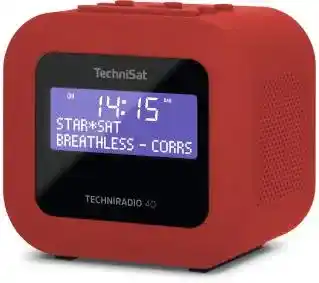 Technisat TechniRadio 40 Czerwony Radiobudzik
