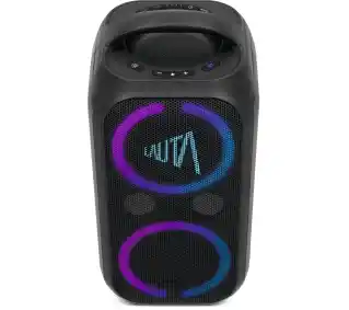 Technisat WUMMSBOX 80W Głośnik Bluetooth Karaoke Czarny Power Audio