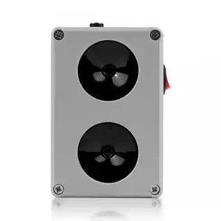 Techrol odstraszacz ultradźwiękowy C200, elektroniczny, dla gryzoni i kun, zasilanie sieciowe, skuteczny, bezpieczny dla zwierząt domowych