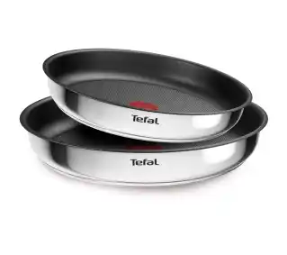Tefal Cook Eat L8813S75 Indukcja Titanium 22cm, 26cm Zestaw patelni