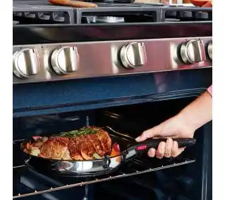 Tefal Cook Eat L8813S75 Indukcja Titanium 22cm, 26cm Zestaw patelni