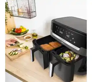 Tefal Dual Easy Fry EY942HE0 2700W 11l Aplikacja mobilna Air fryer