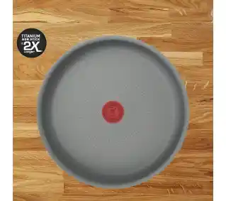 Tefal Halo L8019353 Indukcja Tytanowa 22cm, 26cm Patelnia