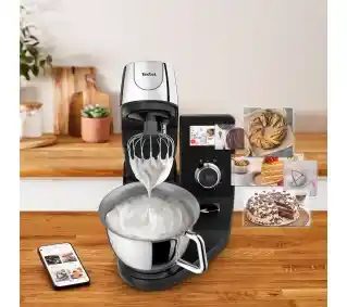 Tefal I Coach Touch QB951837 1200W Waga Misa z pokrywą 5,5L Robot planetarny