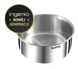 Tefal Ingenio Emotion L8964S55 Indukcja Stal nierdzewna 4 elementy Zestaw garnków