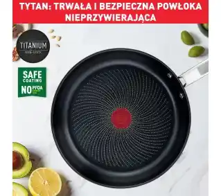 Tefal Intuition B8170444 Indukcja Titanium 24cm Patelnia
