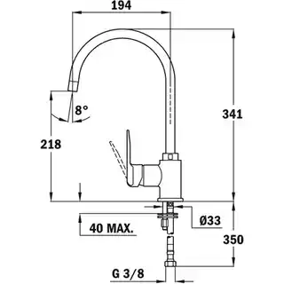 Teka Bateria SP 995 chrom TG onyks 55995020Q