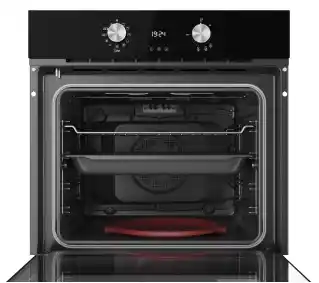 Teka HLB 8418 P BK EASY STEAM Termoobieg Czarny Piekarnik elektryczny parowy