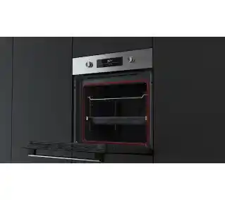 Teka HSB 6360 SS Termoobieg Czarny Inox Piekarnik elektryczny