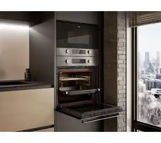 Teka HSB6468SS Termoobieg Czarny Inox Piekarnik elektryczny