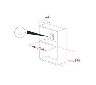 Teka MS6220BISRSS Kuchenka mikrofalowa do zab.