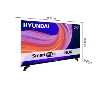 Telewizory HYUNDAI LED HLM 24TS500 Smart 24 HD TiVo OS HDR10 Czarny