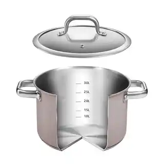 Tescoma 780111 zestaw 8-częściowy zestaw garnków z pokrywkami Delight Taupe