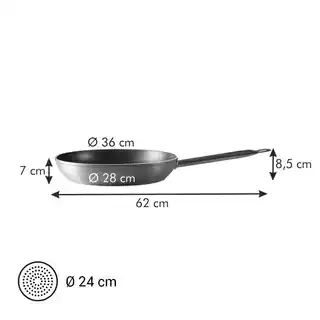Tescoma GrandCHEF Patelnia 36 cm, długa rękojeść 606836.00