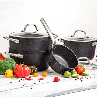 Tescoma Komplet garnków PRESIDENT Stone, 8 części