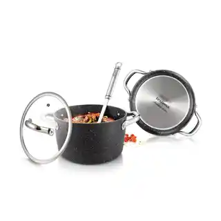 Tescoma Komplet garnków PRESIDENT Stone, 8 części