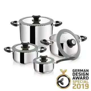 Tescoma Zestaw naczyń, 8 szt. Smartcover