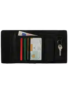 The North Face portfel męski Base Camp Wallet R czarny, skórzany, RFID, duży, model NF0A52TH4H01