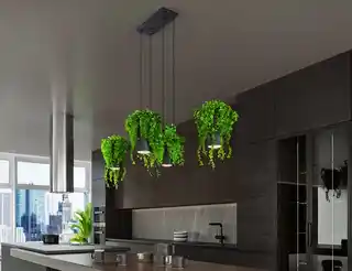 Thoro Lampa wisząca KUKKIA czarna TH.004CZ