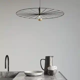 Thoro Lampa wisząca SIRKEL 60 czarny TH.146