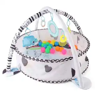 Tinymini Mata edukacyjna Basen z piłkami 5w1 JL626-2D