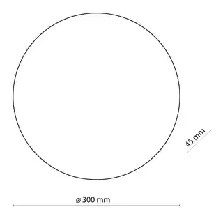 TK Lighting Luna kinkiet złoty TK/6045