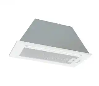 Toflesz okap kuchenny do zabudowy Linea Bravo 60 cm, 500 m3/h, biały, LED