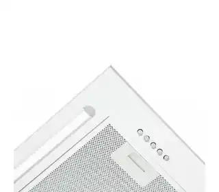 Toflesz okap kuchenny do zabudowy Linea Bravo 60 cm, 500 m3/h, biały, LED