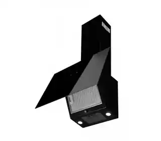 Toflesz okap przyścienny Fiera Lux 60cm czarny, model OK6-456