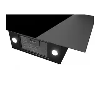 Toflesz okap przyścienny Fiera Lux 60cm czarny, model OK6-456