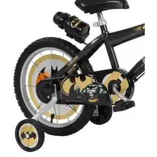 Toimsa Rower dziecięcy Batman 16 cali dla chłopca Czarny