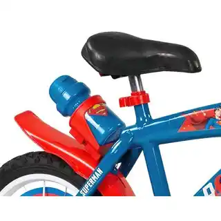 Toimsa Rower dziecięcy Superman 16 cali dla chłopca Niebieski