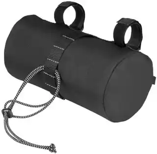 Topeak Tubular Barbag torba na kierownicę 1,5L czarna, wodoodporna, lekka, nylonowa, z regulowanym paskiem, kompatybilna z rowerami miejskimi