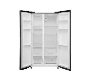 Toshiba SBS GR-RS696WI-PMJ 60 Pełny No Frost 176,5cm Komora świeżości Zdalne sterowanie Inox Lodówka