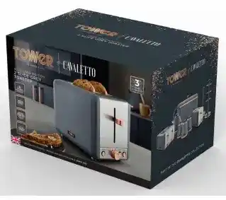 Tower Cavaletto T20036RGG Rozmrażanie 850W Toster
