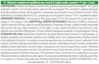 Trainer Natural Sensitive No Gluten Puppy & Junior Medium/Maxi z łososiem - 12 kg