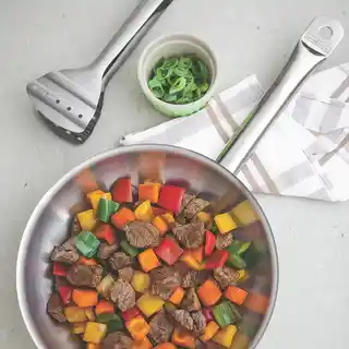 TRAMONTINA Patelnia stalowa PROFESSIONAL śr. 31.5 cm 62635-300