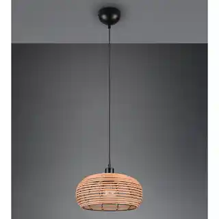 Trio Inga lampa wisząca Boho brązowa 312200136