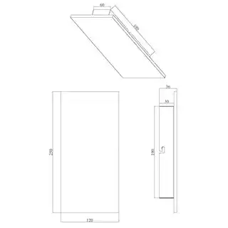 Trio Lampa ścienna LED 9W RAVEN 224210102