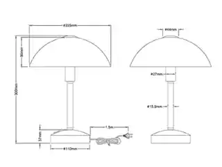 Trio Lampa stołowa LED 4W DONNA 525790108
